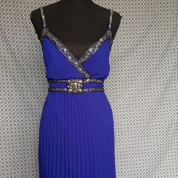 NWT Sue Wong  style N9366 in Saphire Color Size 12 - Picture 1 of 5